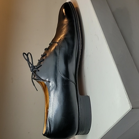 Church\'s Custom Grade whole cut calf polish black leather derby shoes size 9.5D main image 8